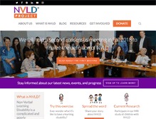 Tablet Screenshot of nvld.org